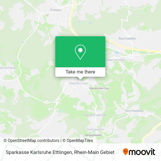Карта Sparkasse Karlsruhe Ettlingen