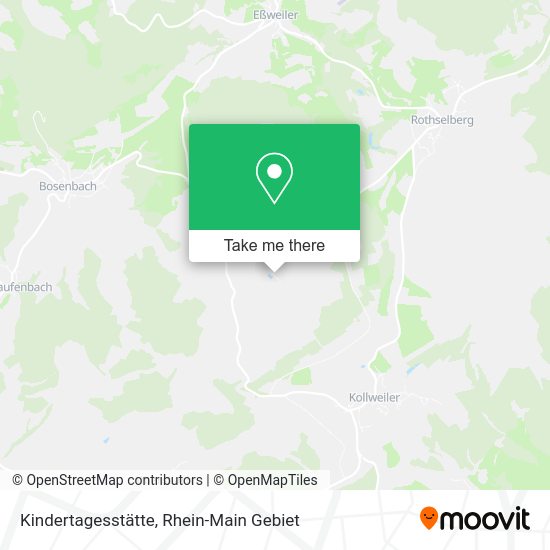 Карта Kindertagesstätte