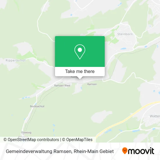 Карта Gemeindeverwaltung Ramsen