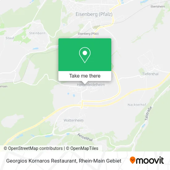 Карта Georgios Kornaros Restaurant