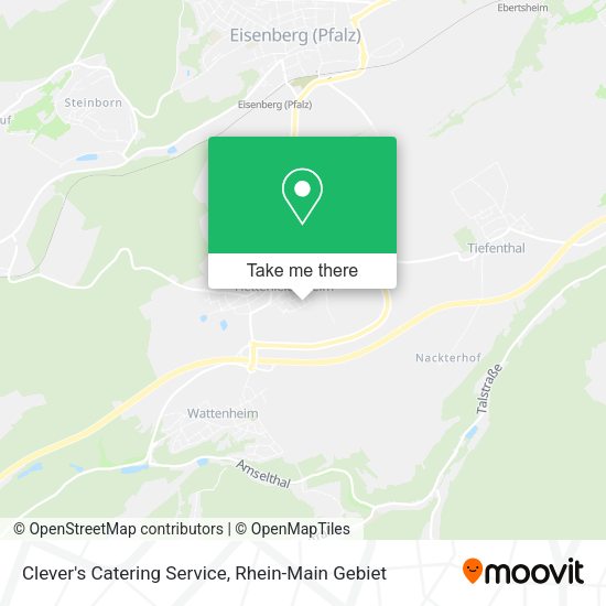Карта Clever's Catering Service
