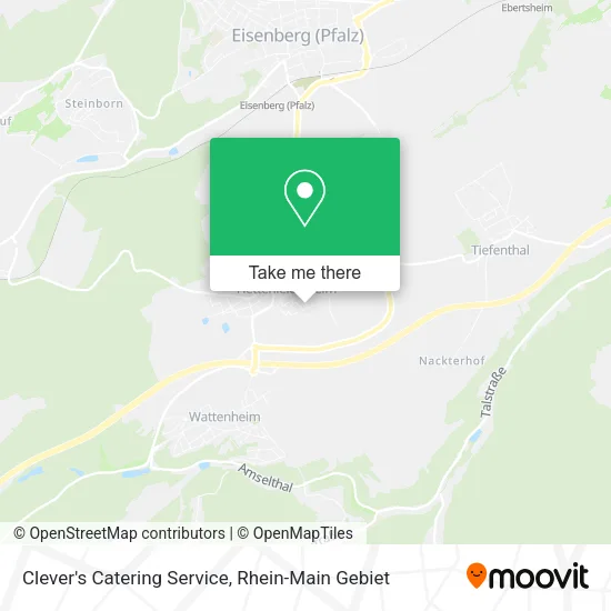 Карта Clever's Catering Service