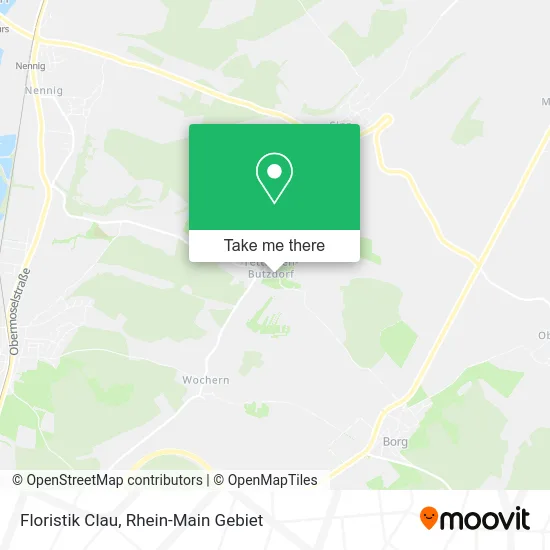 Карта Floristik Clau