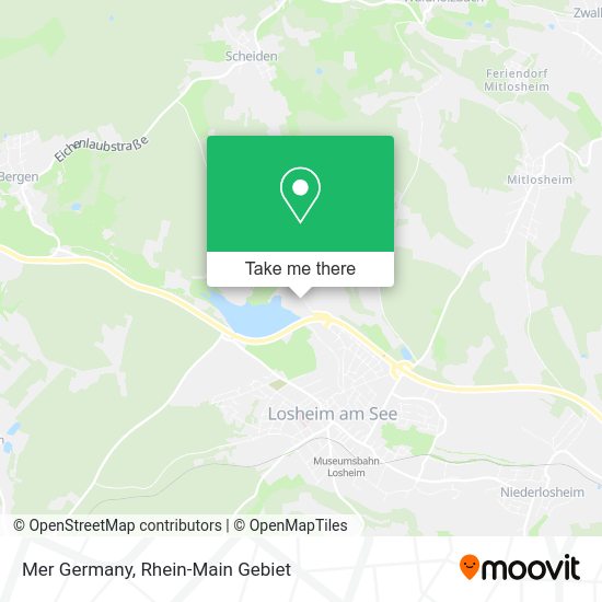 Карта Mer Germany