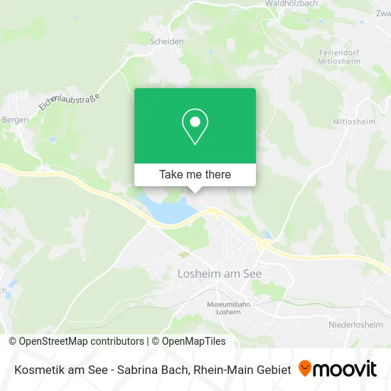 Карта Kosmetik am See - Sabrina Bach