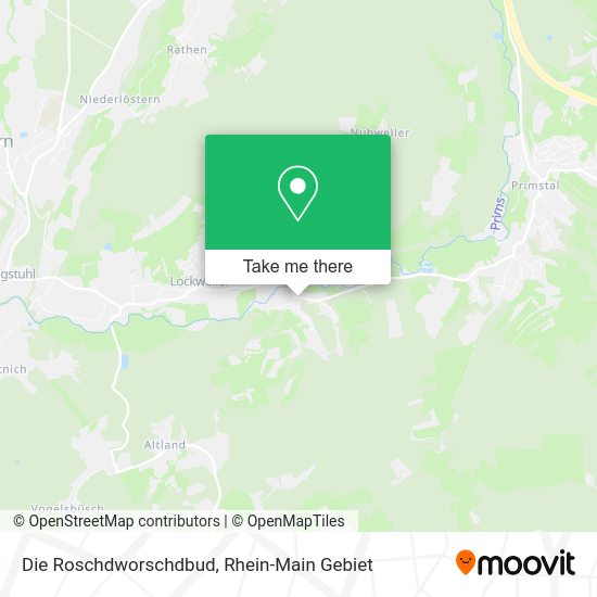 Карта Die Roschdworschdbud