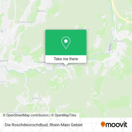 Карта Die Roschdworschdbud