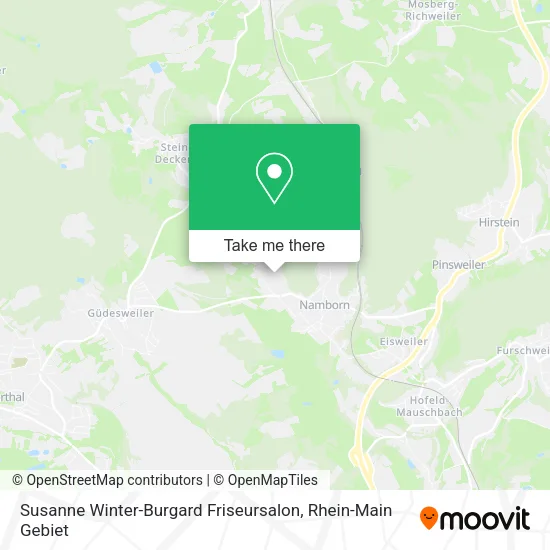 Карта Susanne Winter-Burgard Friseursalon