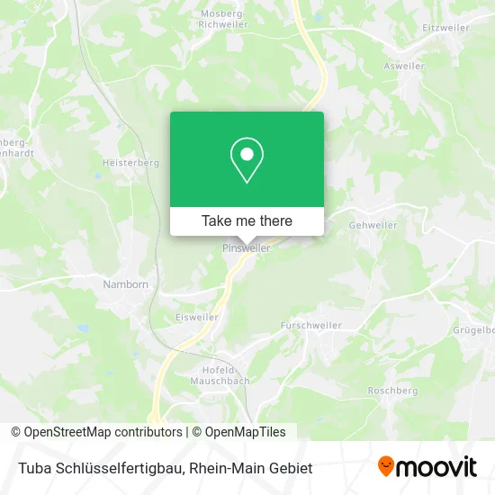 Карта Tuba Schlüsselfertigbau