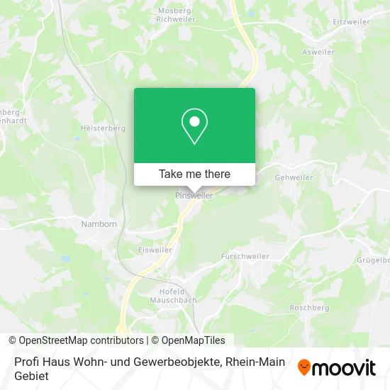 Карта Profi Haus Wohn- und Gewerbeobjekte