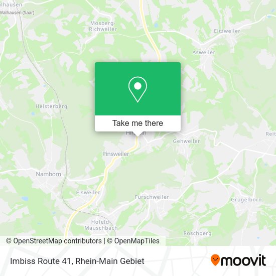 Карта Imbiss Route 41