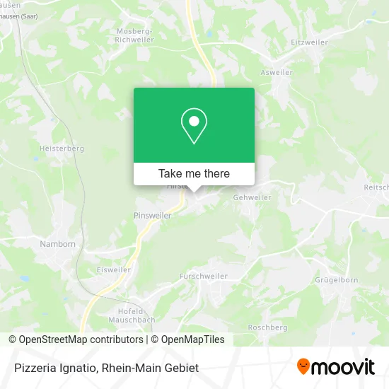Карта Pizzeria Ignatio