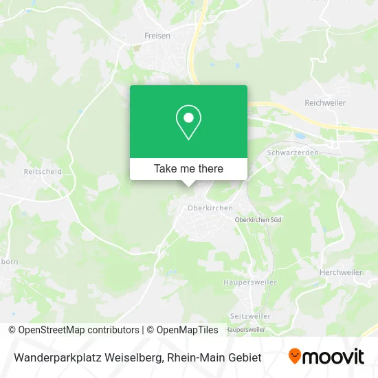 Карта Wanderparkplatz Weiselberg