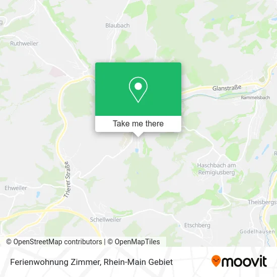 Карта Ferienwohnung Zimmer