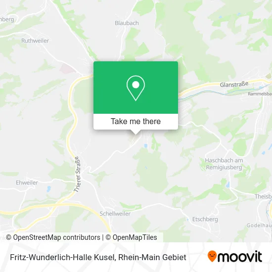 Карта Fritz-Wunderlich-Halle Kusel
