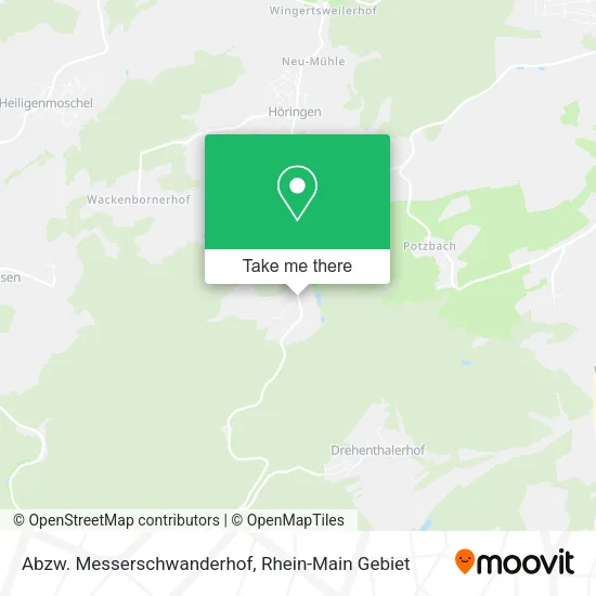 Карта Abzw. Messerschwanderhof