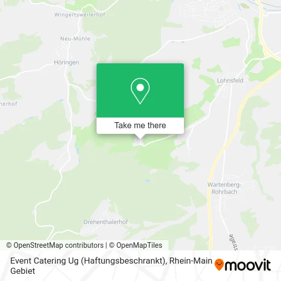 Карта Event Catering Ug (Haftungsbeschrankt)