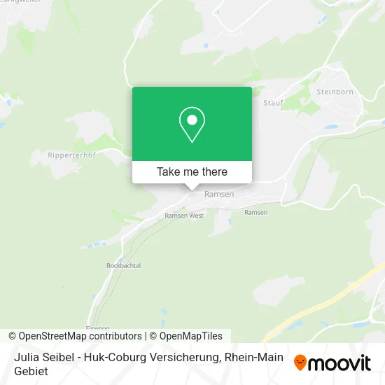 Карта Julia Seibel - Huk-Coburg Versicherung