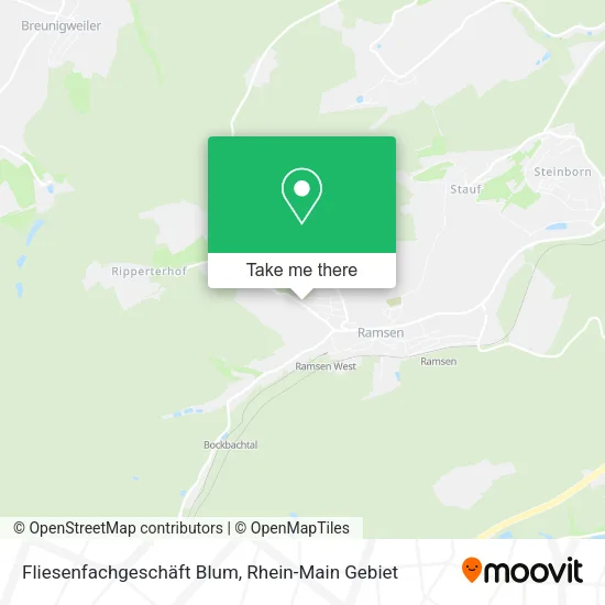 Карта Fliesenfachgeschäft Blum