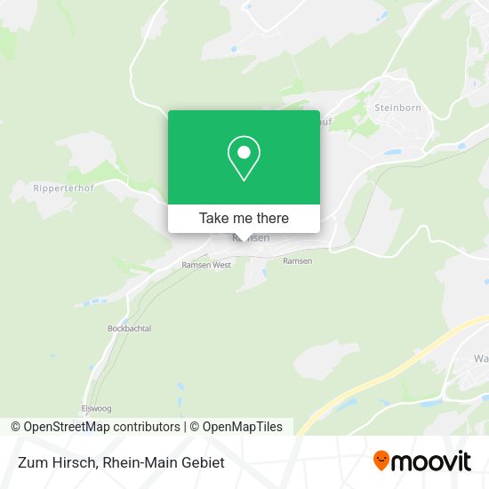 Карта Zum Hirsch