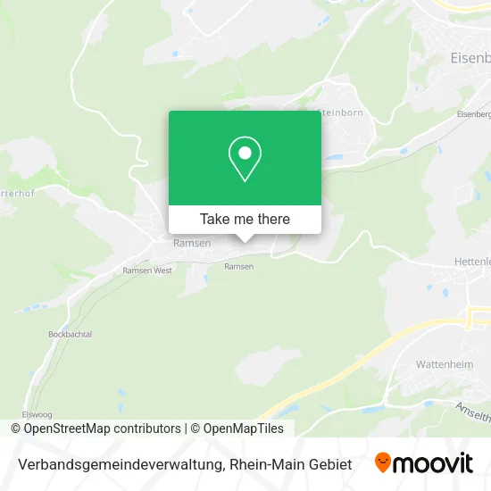 Карта Verbandsgemeindeverwaltung
