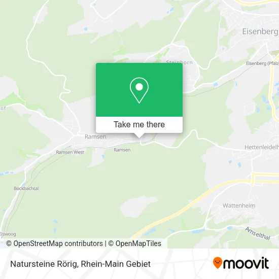 Карта Natursteine Rörig