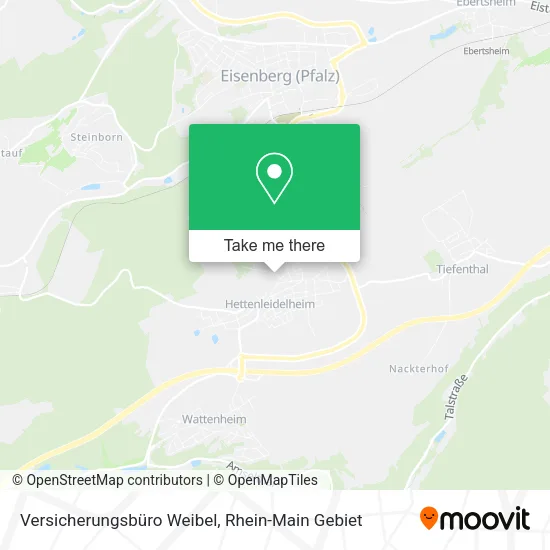 Карта Versicherungsbüro Weibel