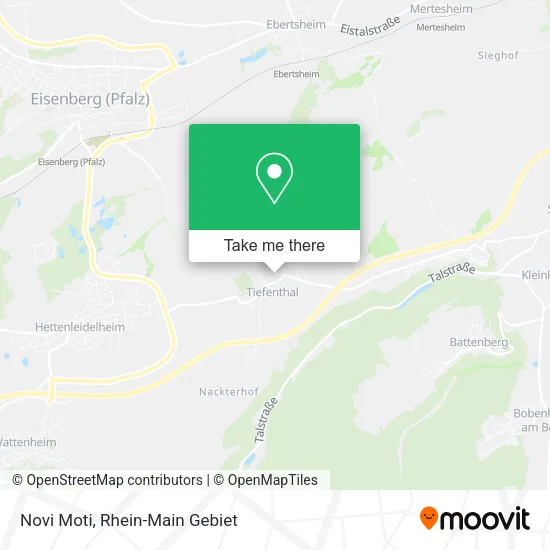 Карта Novi Moti