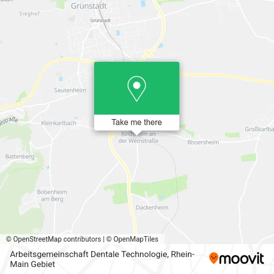 Карта Arbeitsgemeinschaft Dentale Technologie