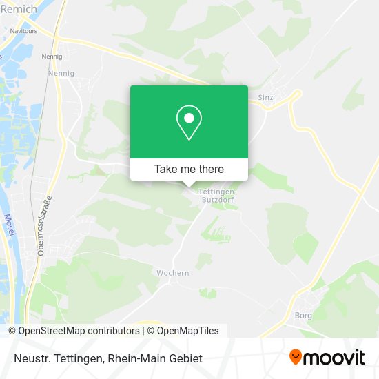 Карта Neustr. Tettingen