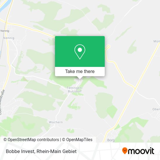 Карта Bobbe Invest
