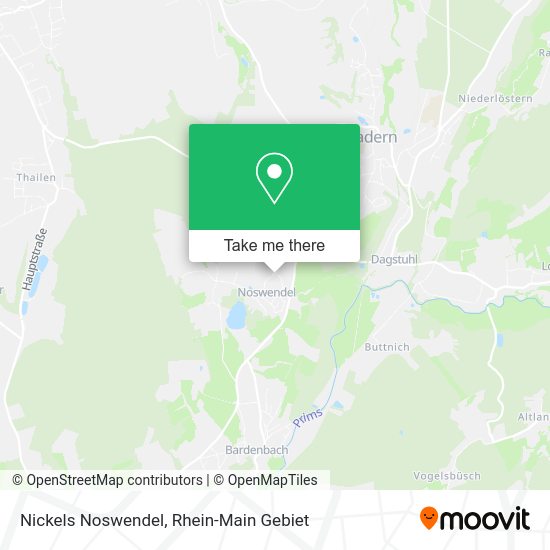 Карта Nickels Noswendel