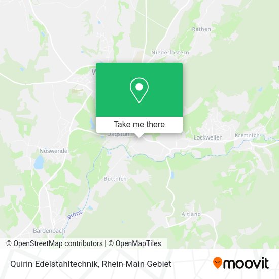 Карта Quirin Edelstahltechnik