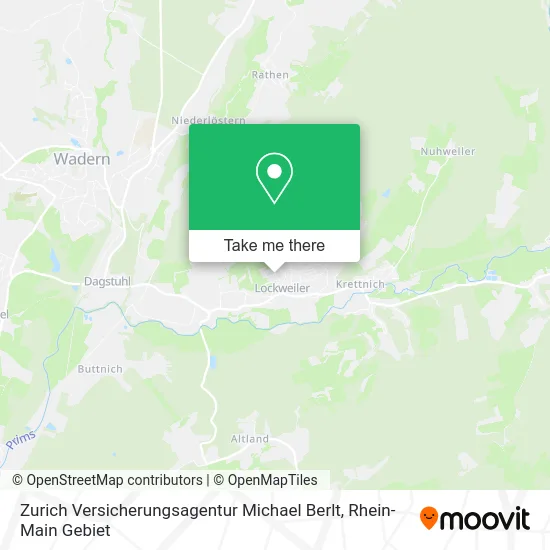 Карта Zurich Versicherungsagentur Michael Berlt
