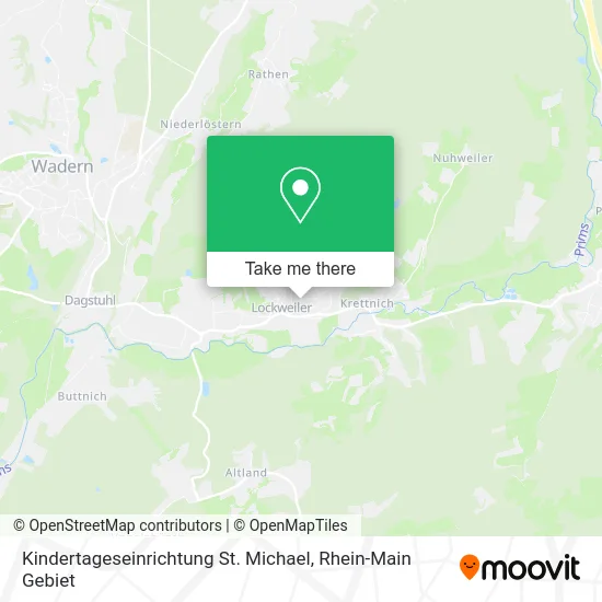 Карта Kindertageseinrichtung St. Michael