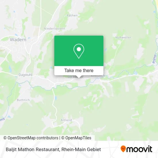 Карта Baljit Mathon Restaurant