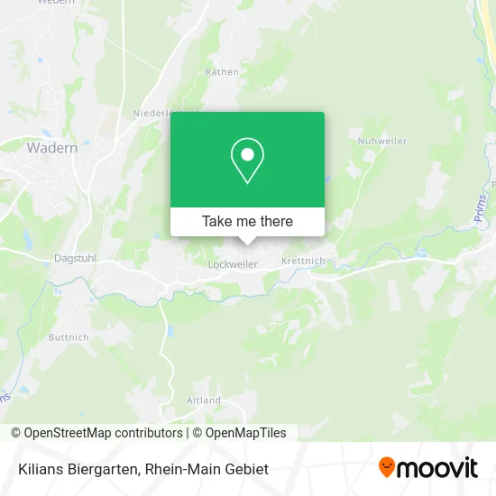 Карта Kilians Biergarten