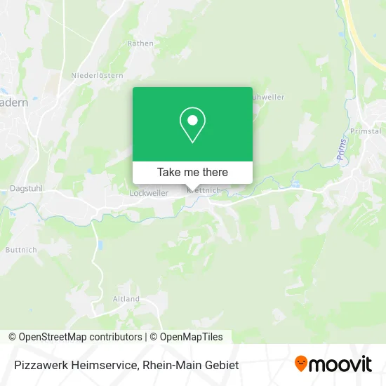 Карта Pizzawerk Heimservice