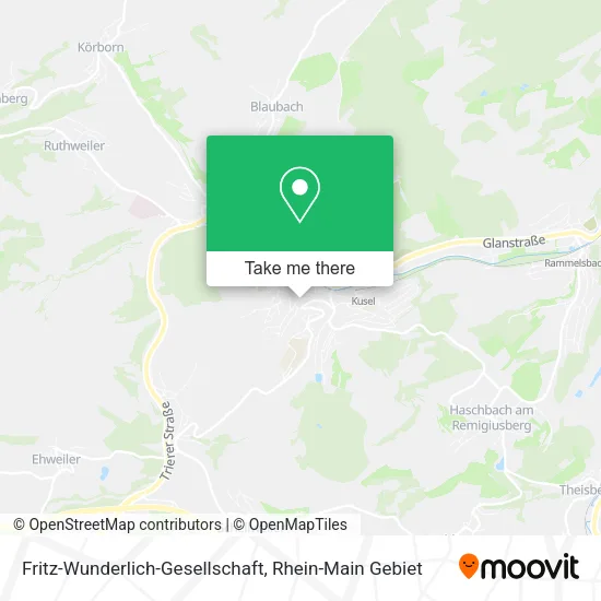 Карта Fritz-Wunderlich-Gesellschaft