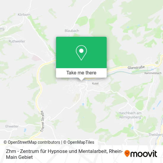Карта Zhm - Zentrum für Hypnose und Mentalarbeit