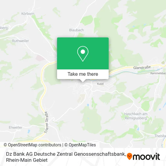 Карта Dz Bank AG Deutsche Zentral Genossenschaftsbank