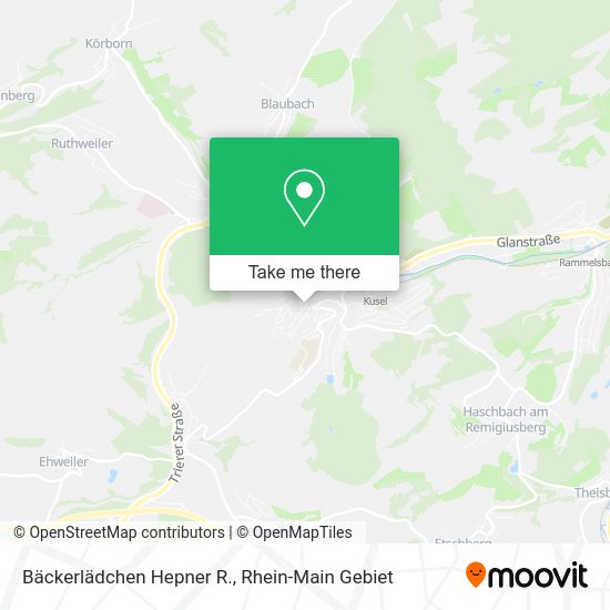 Карта Bäckerlädchen Hepner R.