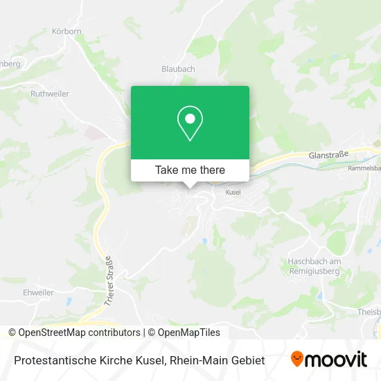 Карта Protestantische Kirche Kusel