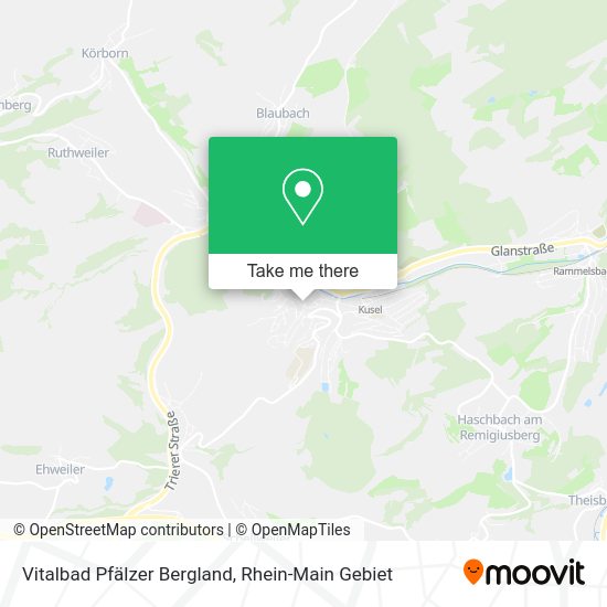 Карта Vitalbad Pfälzer Bergland