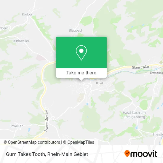 Карта Gum Takes Tooth