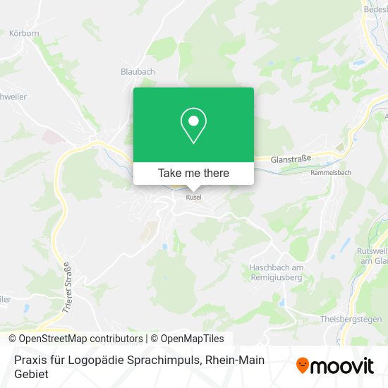 Карта Praxis für Logopädie Sprachimpuls