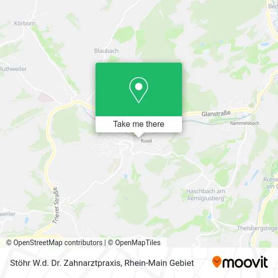 Карта Stöhr W.d. Dr. Zahnarztpraxis