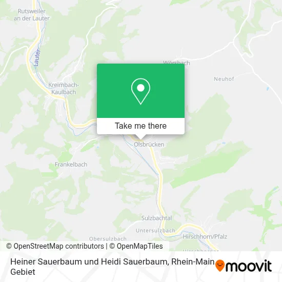 Heiner Sauerbaum und Heidi Sauerbaum map