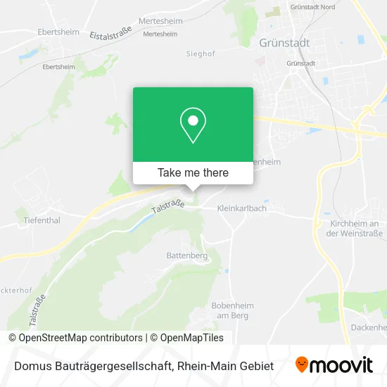 Карта Domus Bauträgergesellschaft