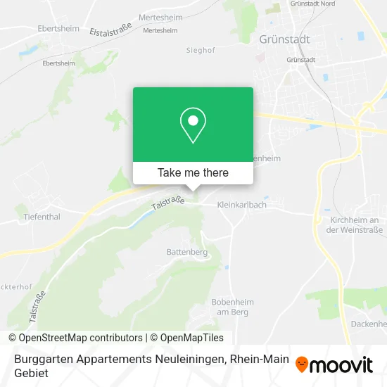 Карта Burggarten Appartements Neuleiningen